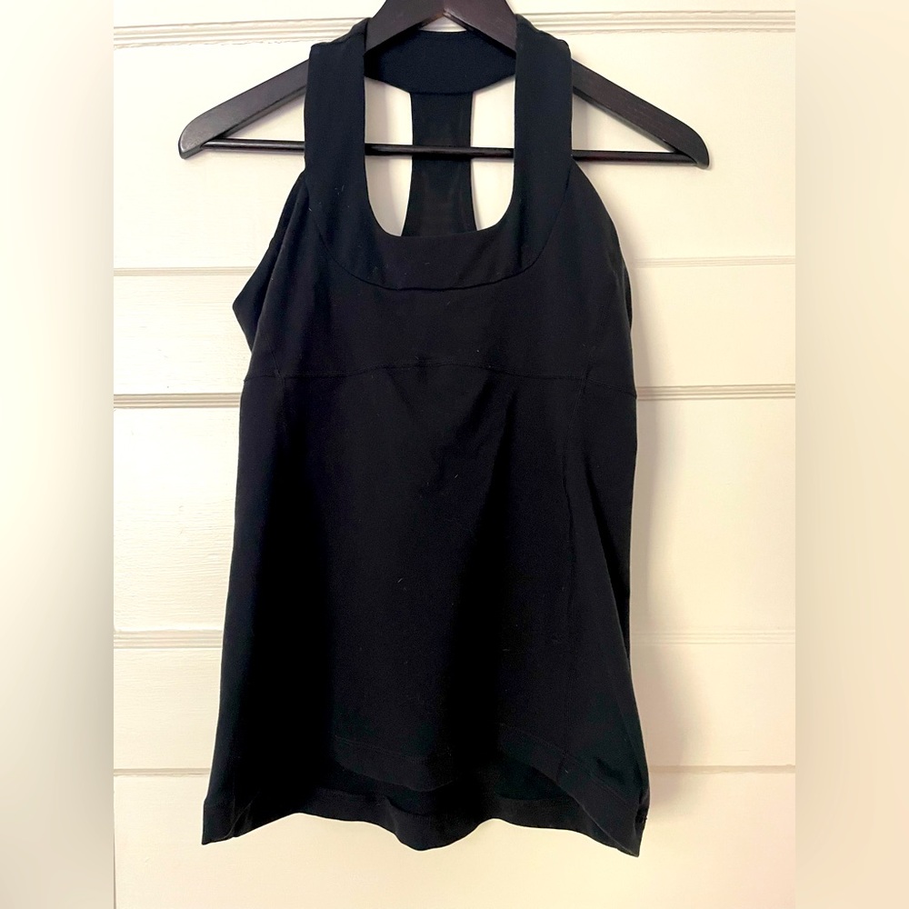 Lululemon Classic Black Yoga Tank Top - VGUC - Size 8